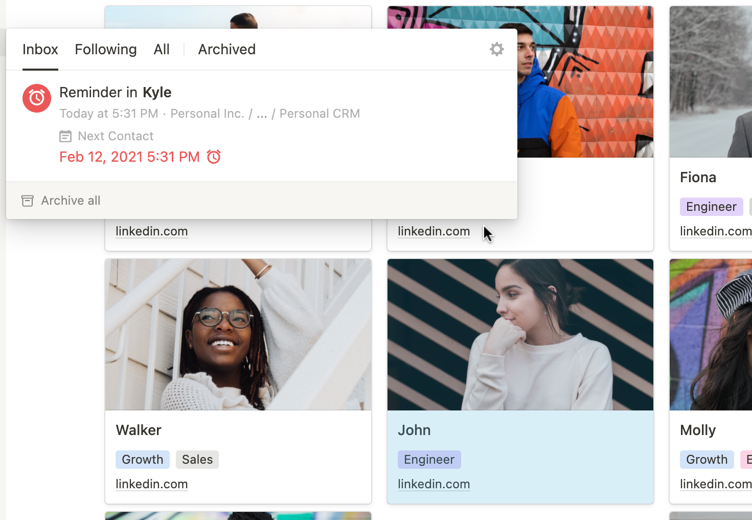 notion template