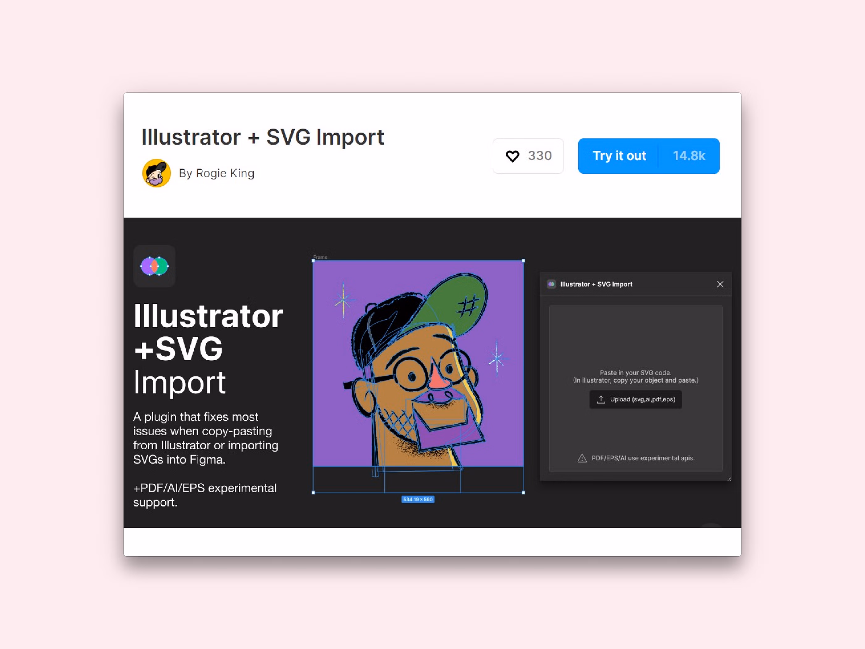 Brand logo for external website's link