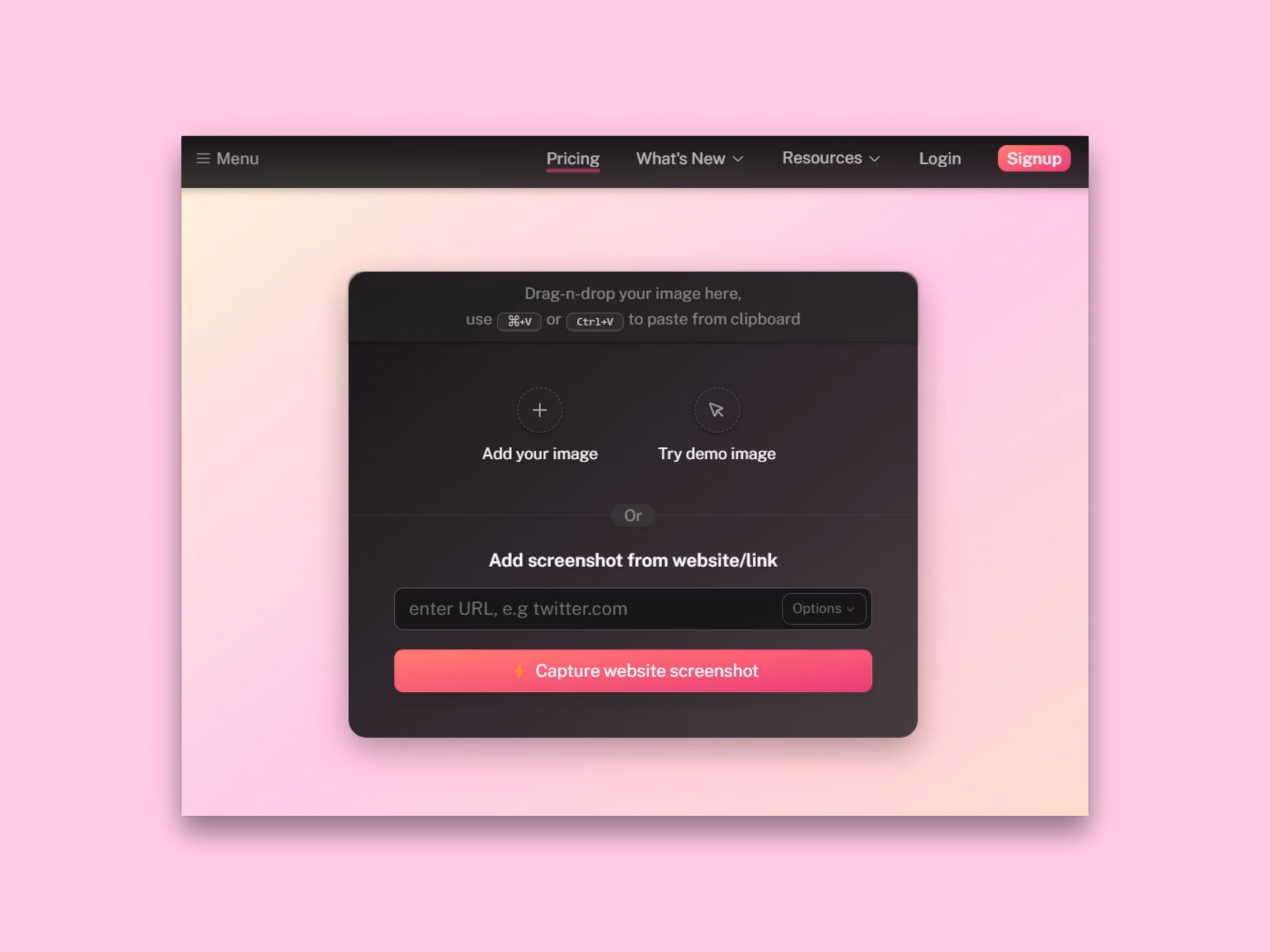 Brand logo for external website's link