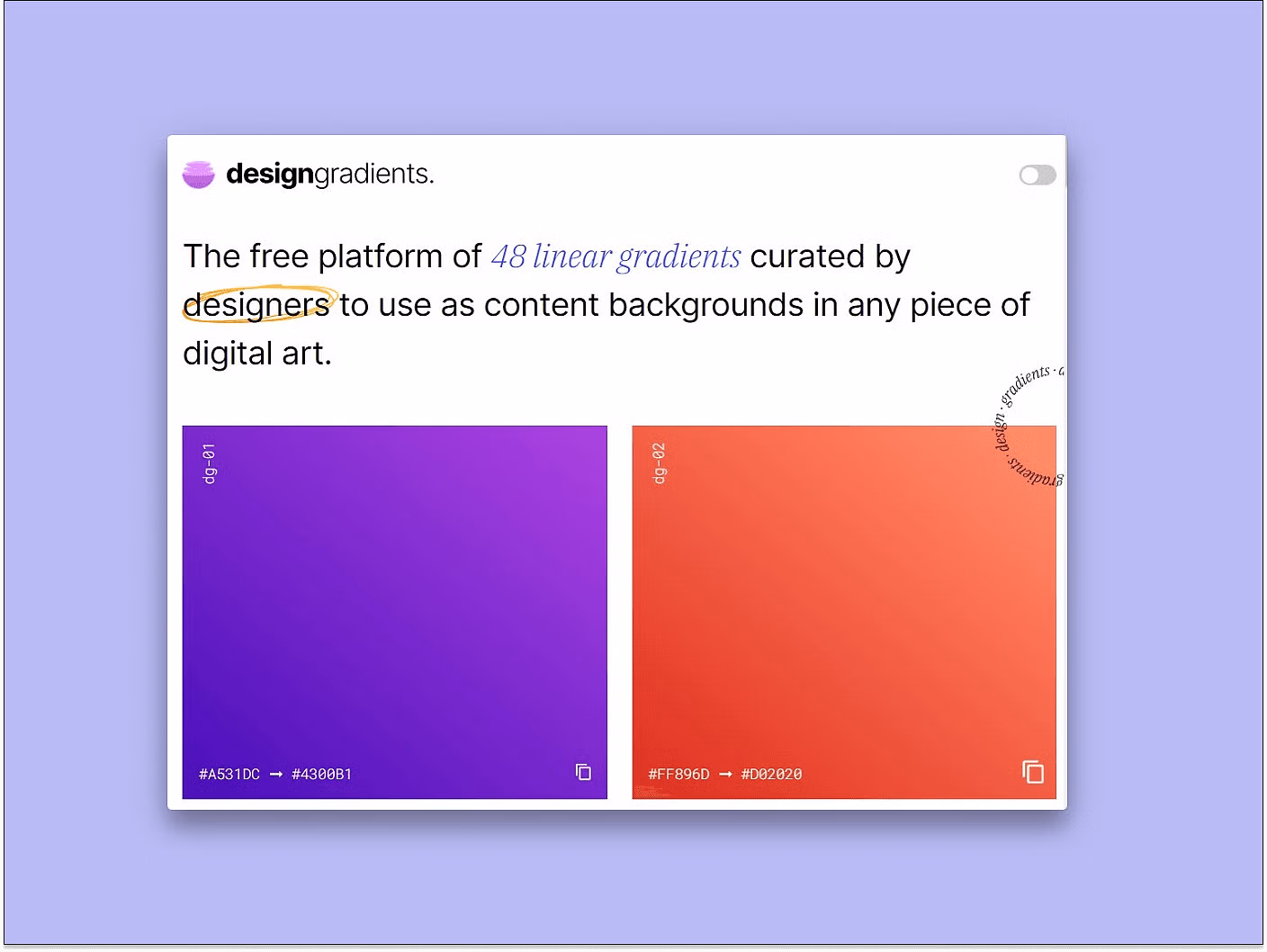 Brand logo for external website's link