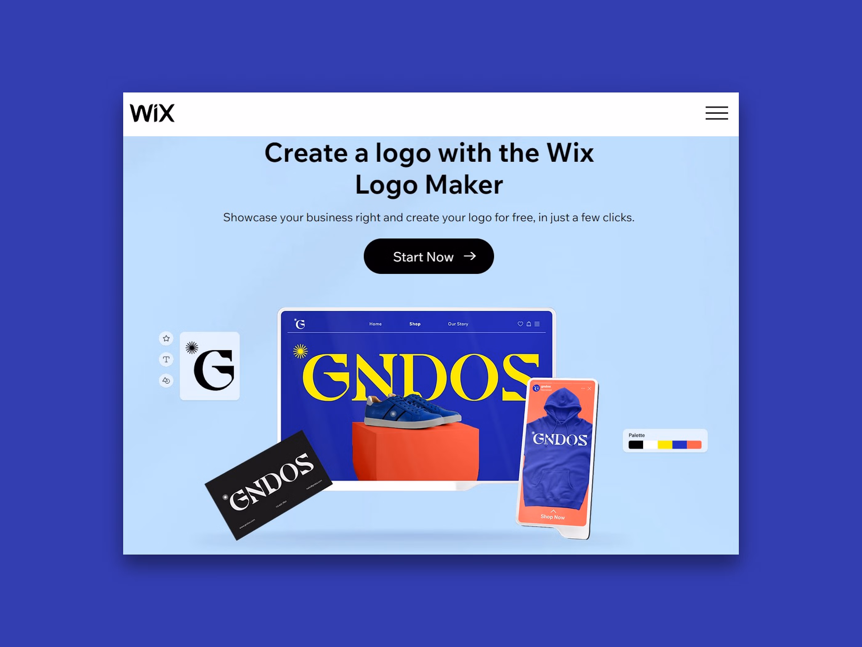 Brand logo for external website's link