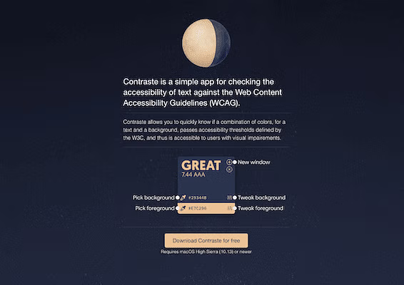 Brand logo for external website's link
