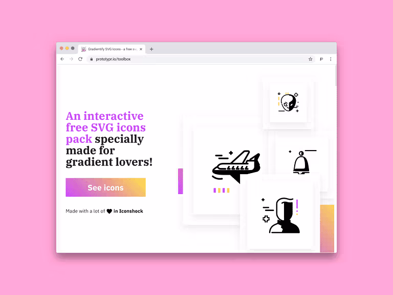 Brand logo for external website's link