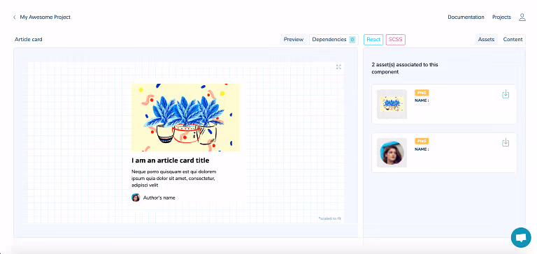 Brand logo for external website's link