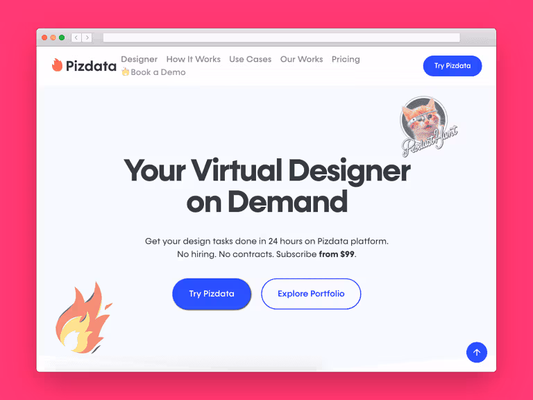 Brand logo for external website's link