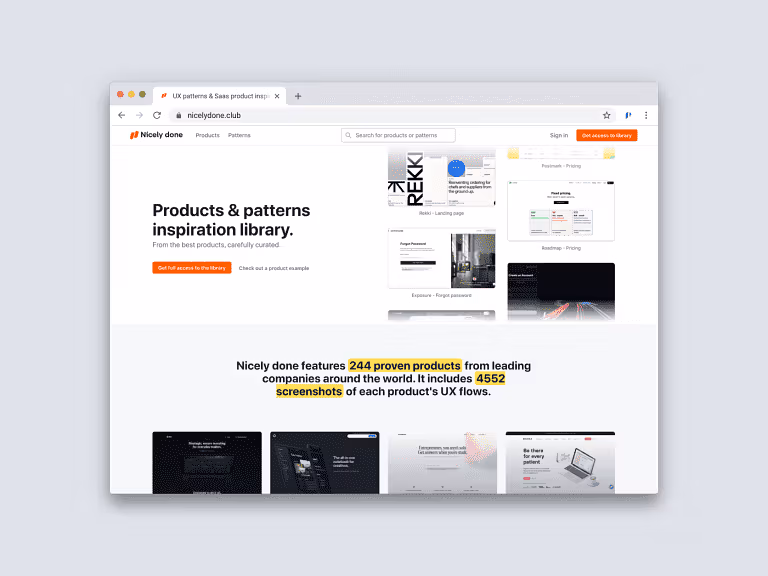 Brand logo for external website's link