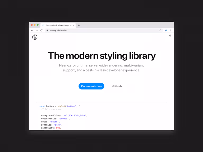 Brand logo for external website's link