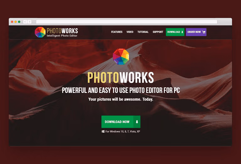 Brand logo for external website's link
