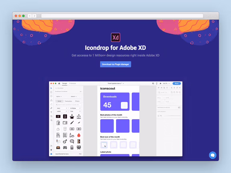 Brand logo for external website's link