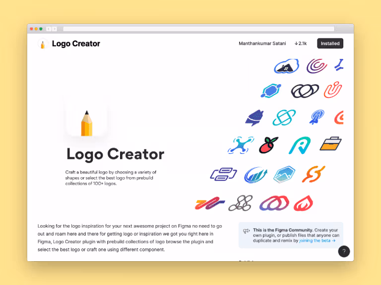 Brand logo for external website's link